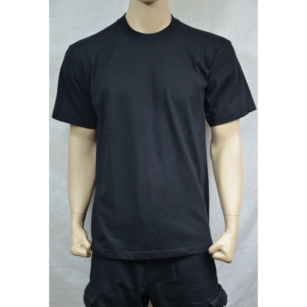 PRO 5 SUPER HEAVY MENS BLACK T-SHIRT SHORT SLEEVES SIZE 2XL